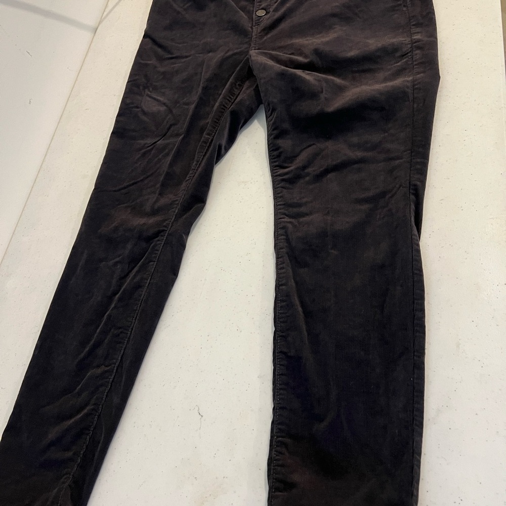 LOFT Women's Skinny Jeans - charcoal grey. Corduroy